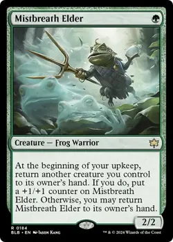 MISTBREATH ELDER x4 mtg NM-M Bloomburrow 4 Rare - Image 1