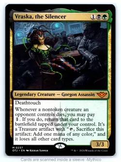 MTG Vraska, the Silencer Outlaws of Thunder Junction - NM - Image 1