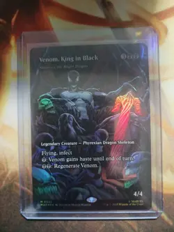 Venom, King in Black - (Borderless) Marvel Universe Eternal-Legal Foil - Image 1