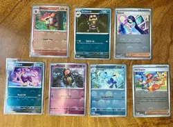 Pokemon White Flare & Black Bolt Poke Ball Holo (Lot 7) Harlequin NM English - Image 1