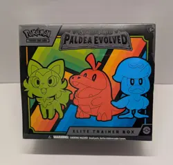 Pokemon TCG, Paldea Evolved ETB Elite Trainer Box - Image 1