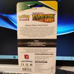 Pokemon TCG Evolving Skies Checklane Blister Pack with Eevee Promo SEALED - Image 2