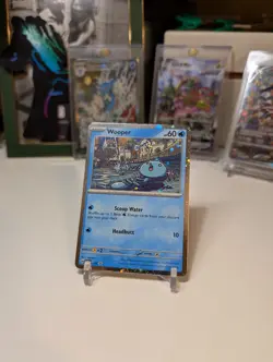 Wooper SVP155 Black Star Promo Cosmos Holo Pokemon Surging Sparks Near Mint - Image 1