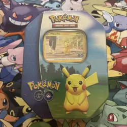 Pokemon TCG: Pokemon Go Tin | Pikachu | Sealed - Image 1