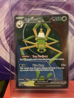Pokemon TCG Spidops EX 243/198 Illustration Scarlet & Violet Base Set - Image 1