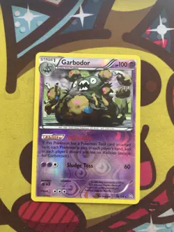 Pokemon Garbodor 54/124 - BW Dragons Exalted - Reverse Holo Rare - Excellent - Image 1