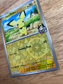 Ethan's Pichu 071/182 - Sv10: Destined Rivals Reverse Holo - Pokemon TCG 2025 - Image 2