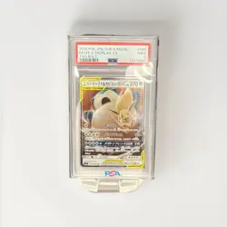 US SELLER PSA 9 JAPANESE POKEMON 2018 EEVEE & SNORLAX GX 066/095 SM9 TAG BOLT - Image 1