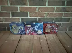 NEW-Pokemon Paldea Legends Tins-Koraidon/Miraidon EX & FALL 2023 Collector Chest - Image 1