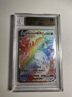 2020 Pokemon Charizard VMAX #74 Champions Path BGS 10 Pristine - Rare Gem - Image 1