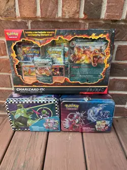 BRAND NEW-Pokemon TCG Charizard ex Special Collection Box w/2 Collector's Chest - Image 1