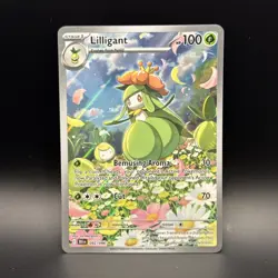 2025 Pokemon Black Bolt English BLK EN 092/086 Lilligant (Illustration Rare) NM - Image 1