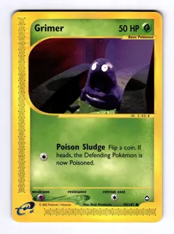 Grimer Aquapolis #079 (2003) Common LP Pokemon - Image 1