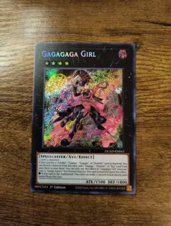 Gagagaga Girl DUAD-EN043 Secret Rare 1st Edition NM Duelist Advance Yugioh - Image 1