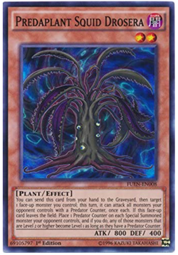 Yu-Gi-Oh! Predaplant Squid Drosera - FUEN-EN008 - Super Rare - Unlimited - NM/M - Image 1