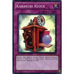 STBL-EN072 Karakuri Klock Super Rare 1st Edition Near Mint YuGiOh TCG - Image 1