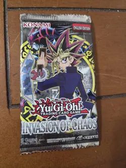 Yu-Gi-Oh! TCG Invasion Of Chaos Booster Pack Konami Factory Sealed 83717885146 - Image 1
