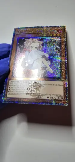 Yu Gi Oh - RA04-EN025 Ash Blossom & Joyous Spring Quarter Century Secret Rare - Image 4