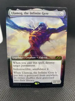 MTG English Ulamog, the Infinite Gyre NM Foil Ultimate Box Toppers - Image 1