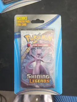 Pokemon Walgreens Shining Legends Blister Booster Pack + 1 Foil Card - Image 1
