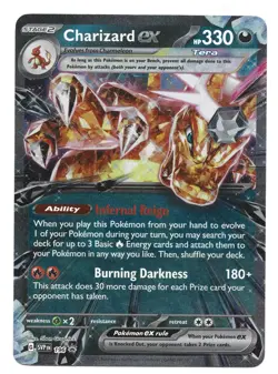 Pokemon Charizard ex 196 Sv: Scarlet & Violet Promo Cards Holo - Image 1