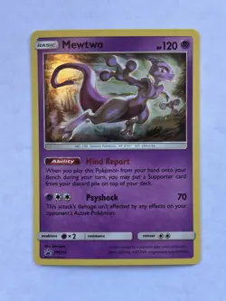 Mewtwo SM214 - Black Star Promo - Holo Pokemon Card - Near Mint (NM) - Image 1