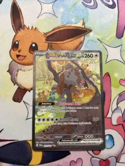 Pokemon TCG Bloodmoon Ursaluna EX Twilight Masquerade Card 216/167 NM - Image 1