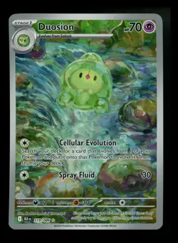 #2 Duosion 119/086 Black Bolt 2025 IR Holo Rare Pokemon Card TCG - Image 1