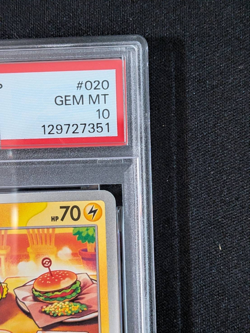 PSA 10 Pikachu 020/M‑P McDonalds 2025 Promo Japanese Pokemon Card GEM MINT - Image 4