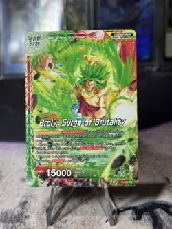 Dragon Ball Super Card Game Broly Broly, Surge of Brutality Reg Promo P-181 PR - Image 1