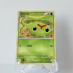 Caterpie 57/123 - Pokemon HeartGold SoulSilver Card - NM - Image 1
