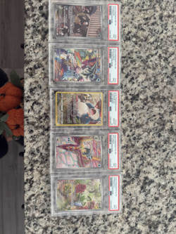 PSA 9/10 Card Lot PSA10 Snorlax lost original full art + 3 mystery graded cards - Image 1