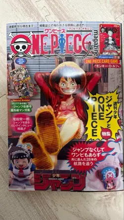 One Piece Magazine Vol.20 Promo Monkey D Luffy SR ST21-014 Japanese Card Book JP - Image 1