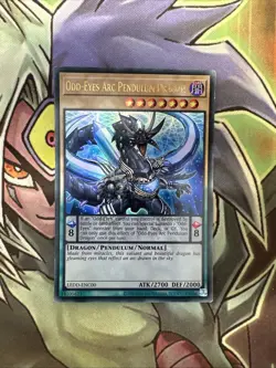 LEDD-ENC00 Odd-Eyes Arc Pendulum Dragon Ultra Rare Unl Edition NM Yugioh Card - Image 1