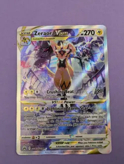 Zeraora VSTAR - GG43/GG70 - Ultra Rare Crown Zenith - Pokemon Card - NM - Image 2