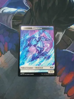 Elemental 0009 Token | 7% Off 2+ | Wilds of Eldraine | NM | MTG - Image 1