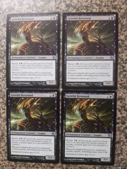 MTG 4 x Spiteful Returned - Born of the Gods - Image 1