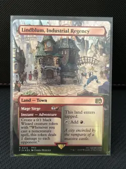 Lindblum, Industrial Regency (Borderless) Final Fantasy Foil - Image 1
