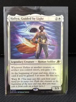 Haliya, Guided by Light Edge of Eternities Foil - Image 1