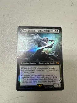 Sephiroth, Fabled SOLDIER (Extended Art) Final Fantasy Foil - Image 1