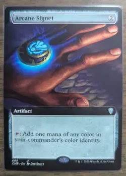 MTG Arcane Signet Extended Art Non-Foil from Commander Legends NM - Image 1