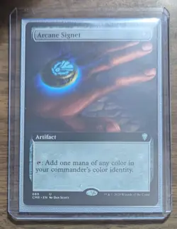 MTG Arcane Signet Extended Art Non-Foil from Commander Legends NM - Image 2