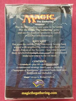 Magic The Gathering BETRAYERS OF KAMIGAWA RATS' NEST New Sealed Theme Deck MTG - Image 2