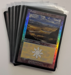 MTG - Commander Masters Foil Retro Lands - Full Set of 15 - Foil and Non-Foil - Image 1