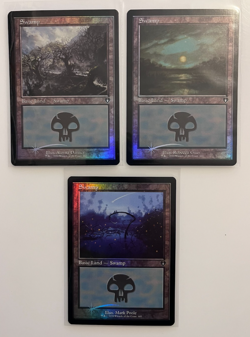 MTG - Commander Masters Foil Retro Lands - Full Set of 15 - Foil and Non-Foil - Image 5