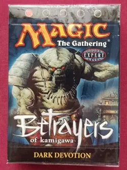 Magic The Gathering BETRAYERS OF KAMIGAWA DARK DEVOTION Sealed Theme Deck MTG - Image 1