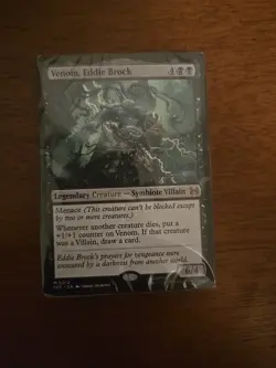 2025 Magic The Gathering MTG Marvel Spider Man Venom Black Welcome Deck - Image 1