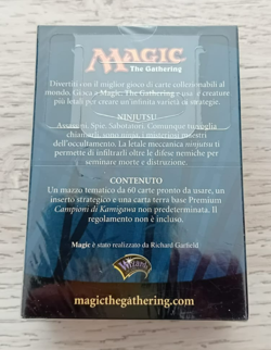 MTG NINJUTSU THEME DECK BETRAYERS OF KAMIGAWA VERY RARE Sealed - ITA - Image 2