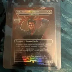 Magic The Gathering Ash Destined Survivor Foil Secret Lair Near Mint Commander - Image 1