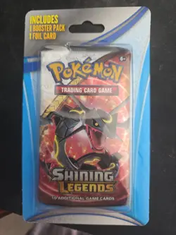 Pokemon Walgreens Shining Legends Mew Blister Booster Pack + 1 Foil Card - Image 1